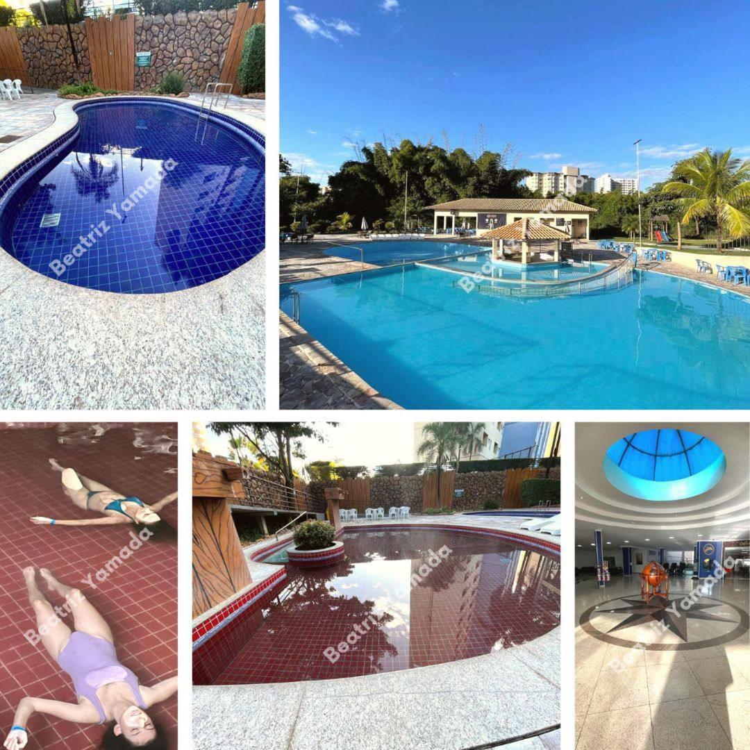 Golden Dolphin Grand Hotel - Suite Pool カルダス・ノバス エクステリア 写真