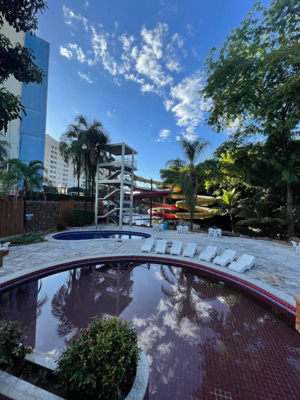 Golden Dolphin Grand Hotel - Suite Pool カルダス・ノバス エクステリア 写真